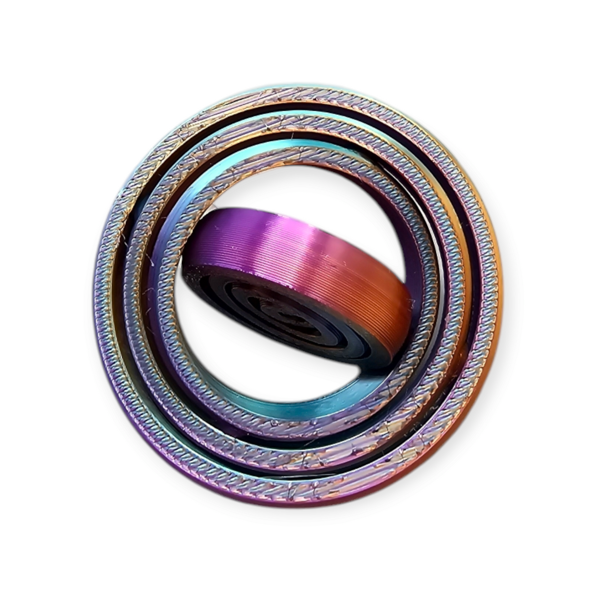 Fidget Gyro Ring Mini - 3D geprint - fidget toy - ontspanning