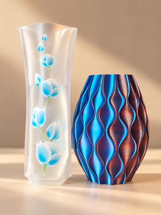 Inzetvaasje voor 3D Geprinte Vazen – Geniet van Echte Bloemen