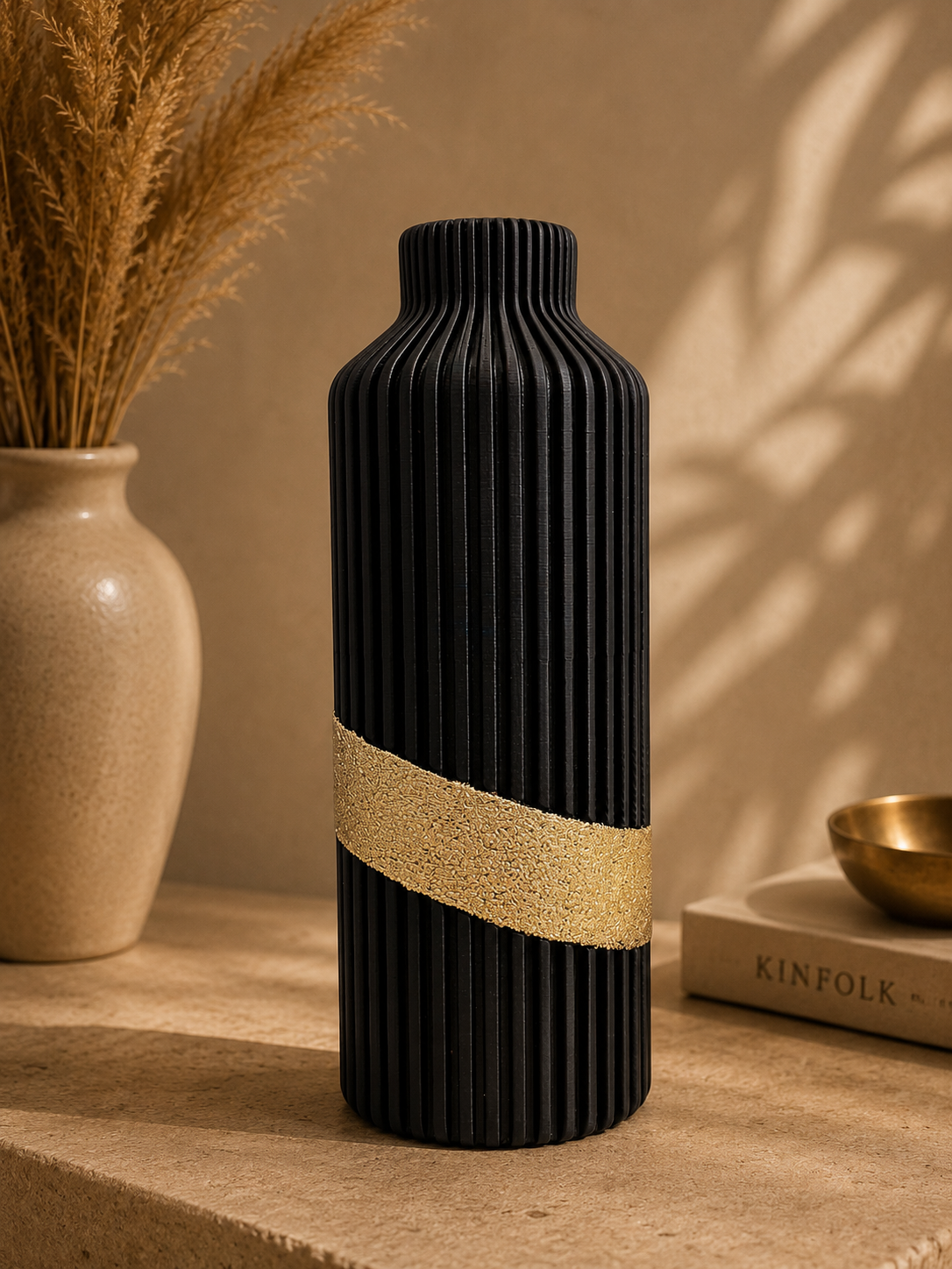 Luxury Layerzz – Aurum Vase | Goud of Rose-Goud  - huisdecoratie