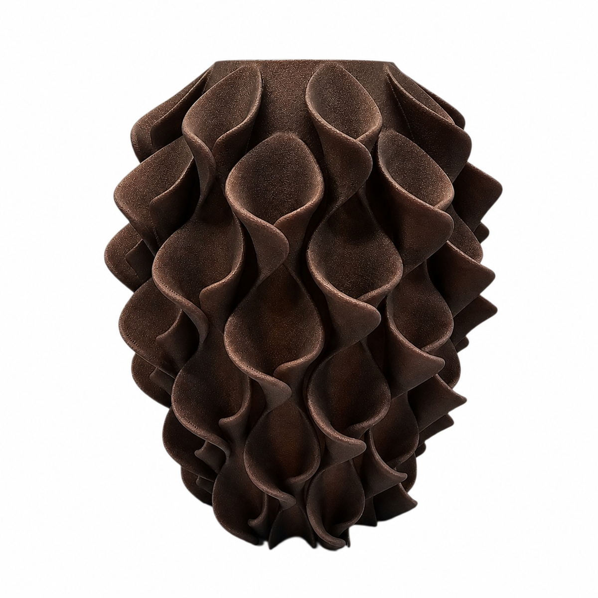 Florea 3D geprinte Design vaas in 3 maten - diverse kleuren
