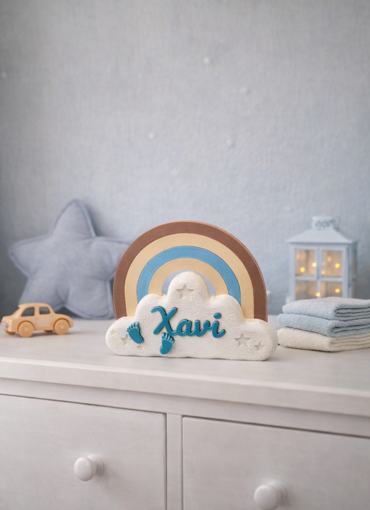 Gepersonaliseerde Naamdecoratie - Geboorte Cadeau