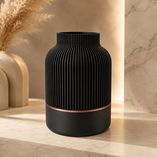 Luxury Layerzz – Luxury Line Vase | Copper Accent - homedecoration - 2 maten