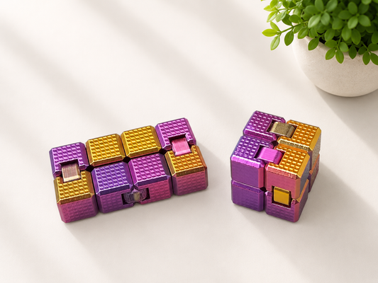 fidget infinity cube - 3Dgeprint - ontspanning - Fidget