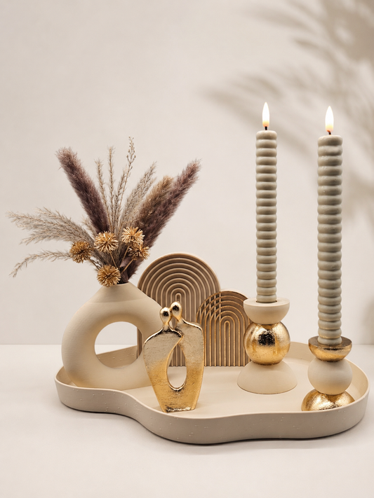 Golden Boho Harmony – Luxe Complete Woondecoratie Set