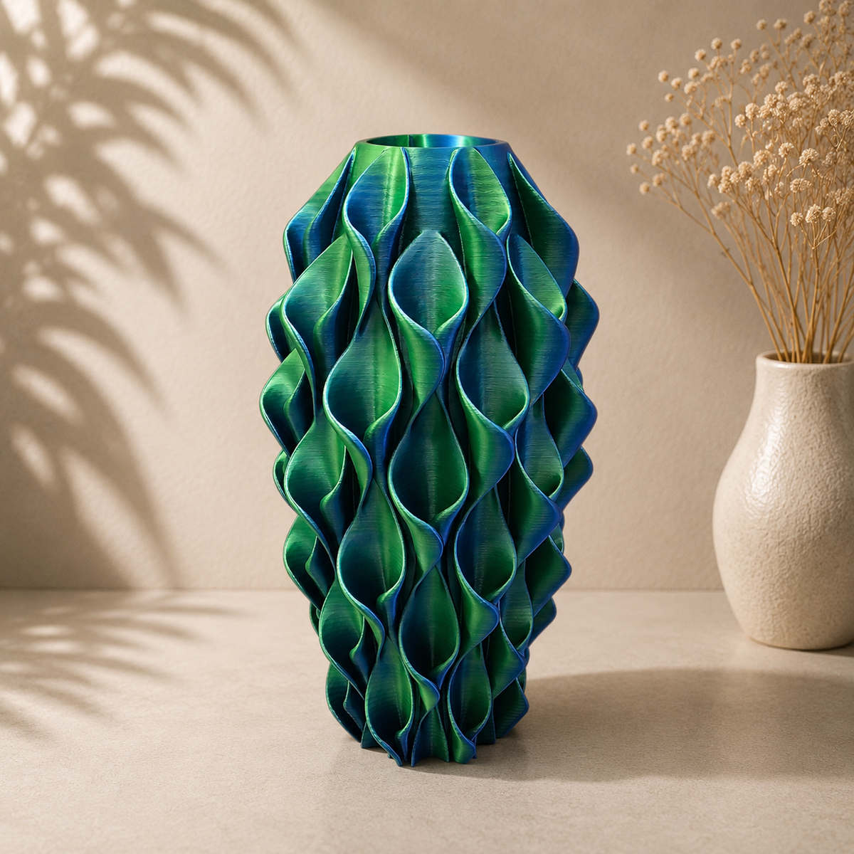 Flora - 3D geprinte Design vaas