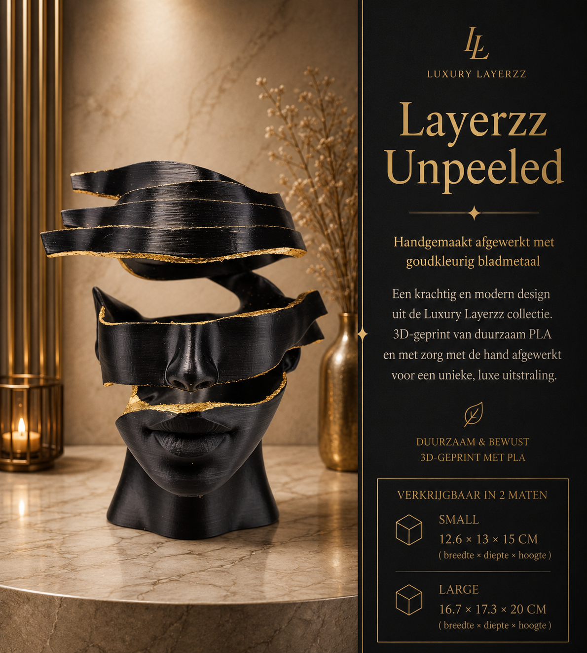 Luxury Layerzz –Layerzz Unpeeled - Gold Edition - kunstbeeld