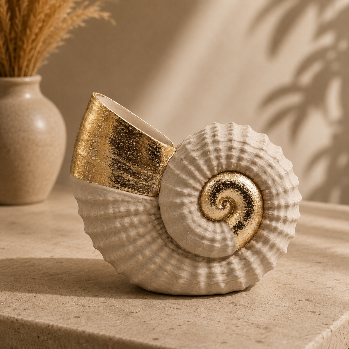 Luxury Layerzz – Seashell Luxe -3D geprint Handmade Gold - 3 varianten