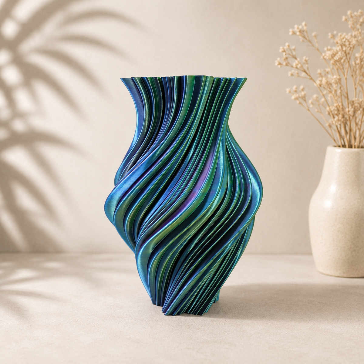 Helixa - Unieke 3D geprinte vaas - 2 maten