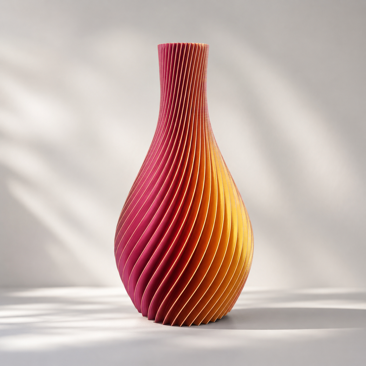 Pyriet – Multicolor 3D Geprinte Vaas Voor Droogbloemen