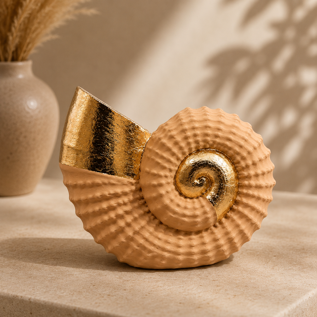 Luxury Layerzz – Seashell Luxe -3D geprint Handmade Gold - 3 varianten