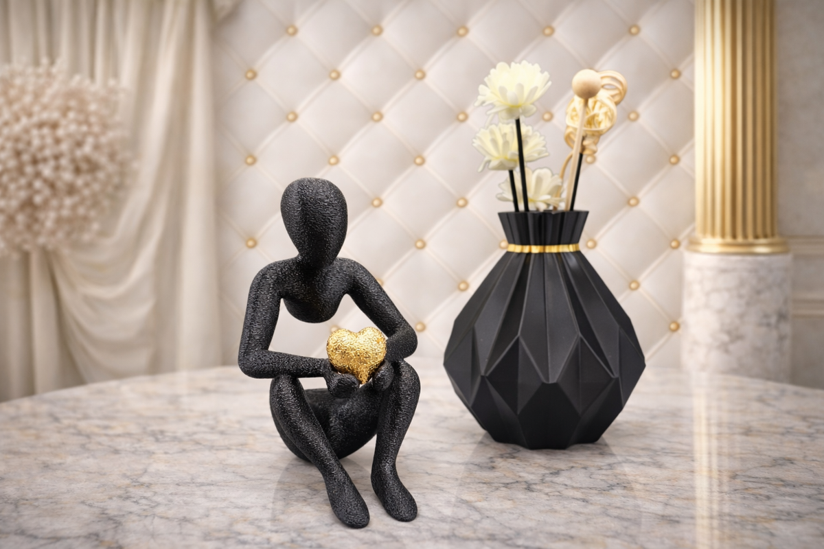 Luxury Layerzz – Nobody Figure - huis decoratie - Goud of Rose Goud