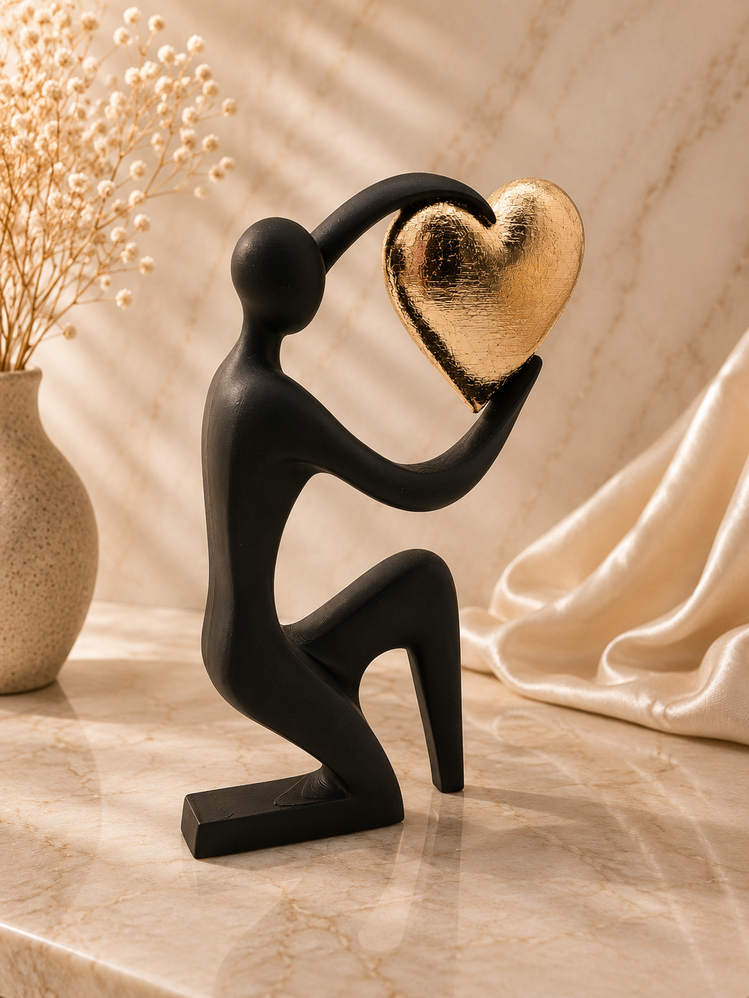Luxury Layerzz – Heart Keeper | Black & Gold
