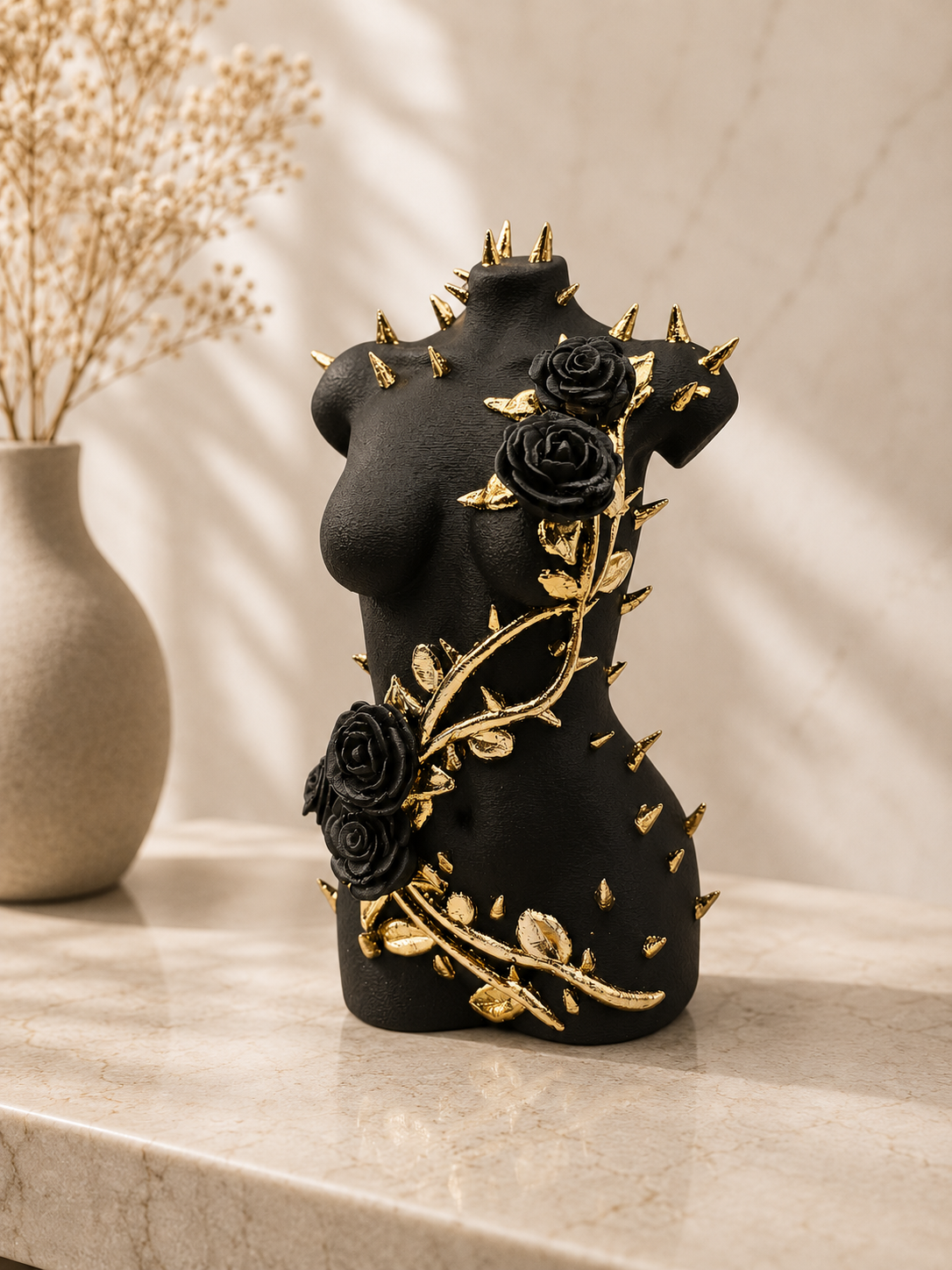 Luxury Layerzz – Golden Thorns - luxe decoratie - 3D geprint -  2 maten