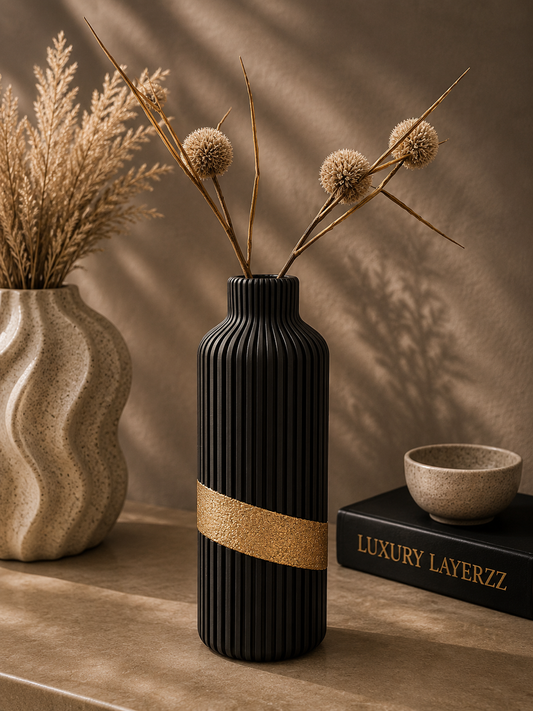 Luxury Layerzz – Aurum Vase | Goud of Rose-Goud  - huisdecoratie