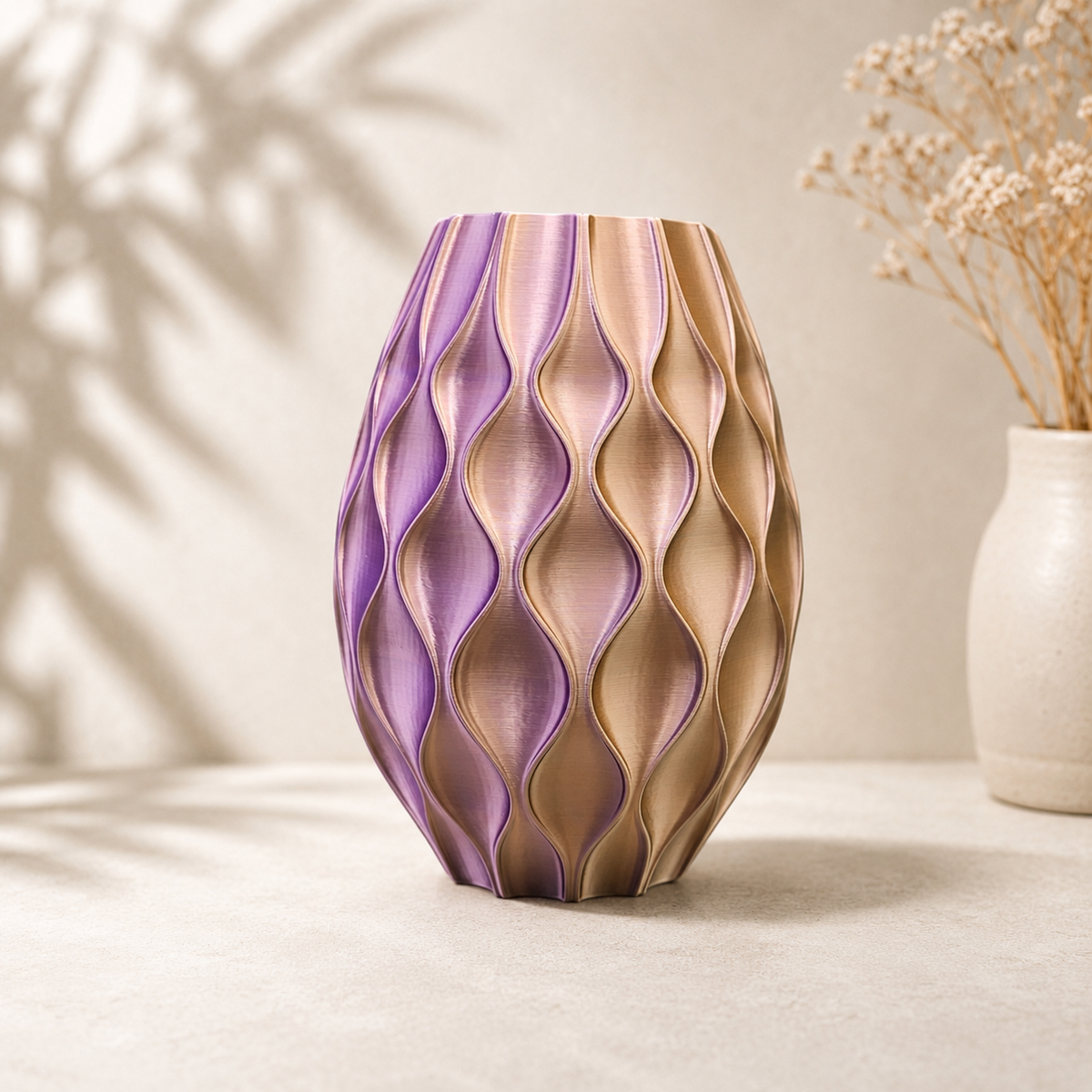 Granaat - Moderne 3D geprinte vaas