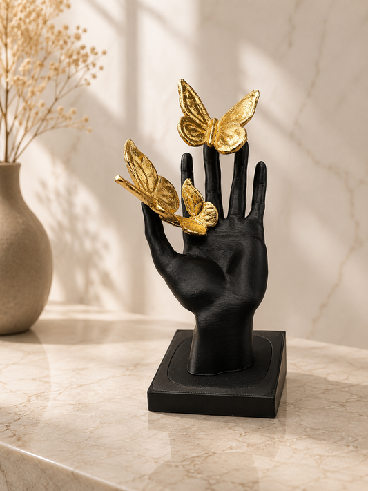 Luxury Layerzz – Golden Flight | Gold Leaf Edition - Kunst