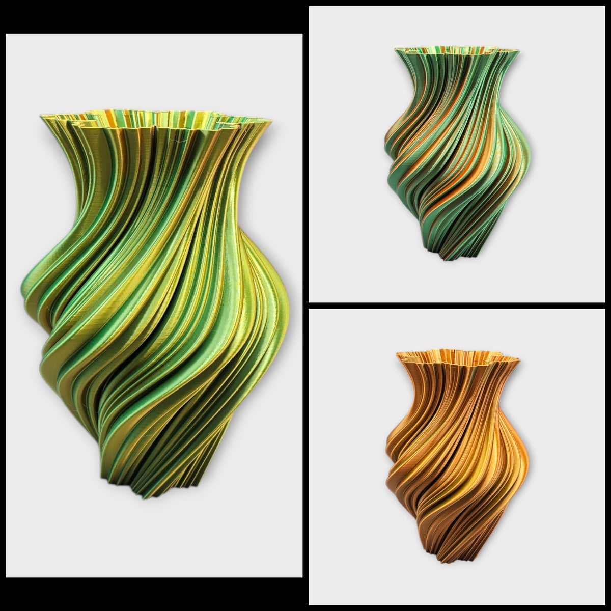 Helixa - Unieke 3D geprinte vaas - 2 maten