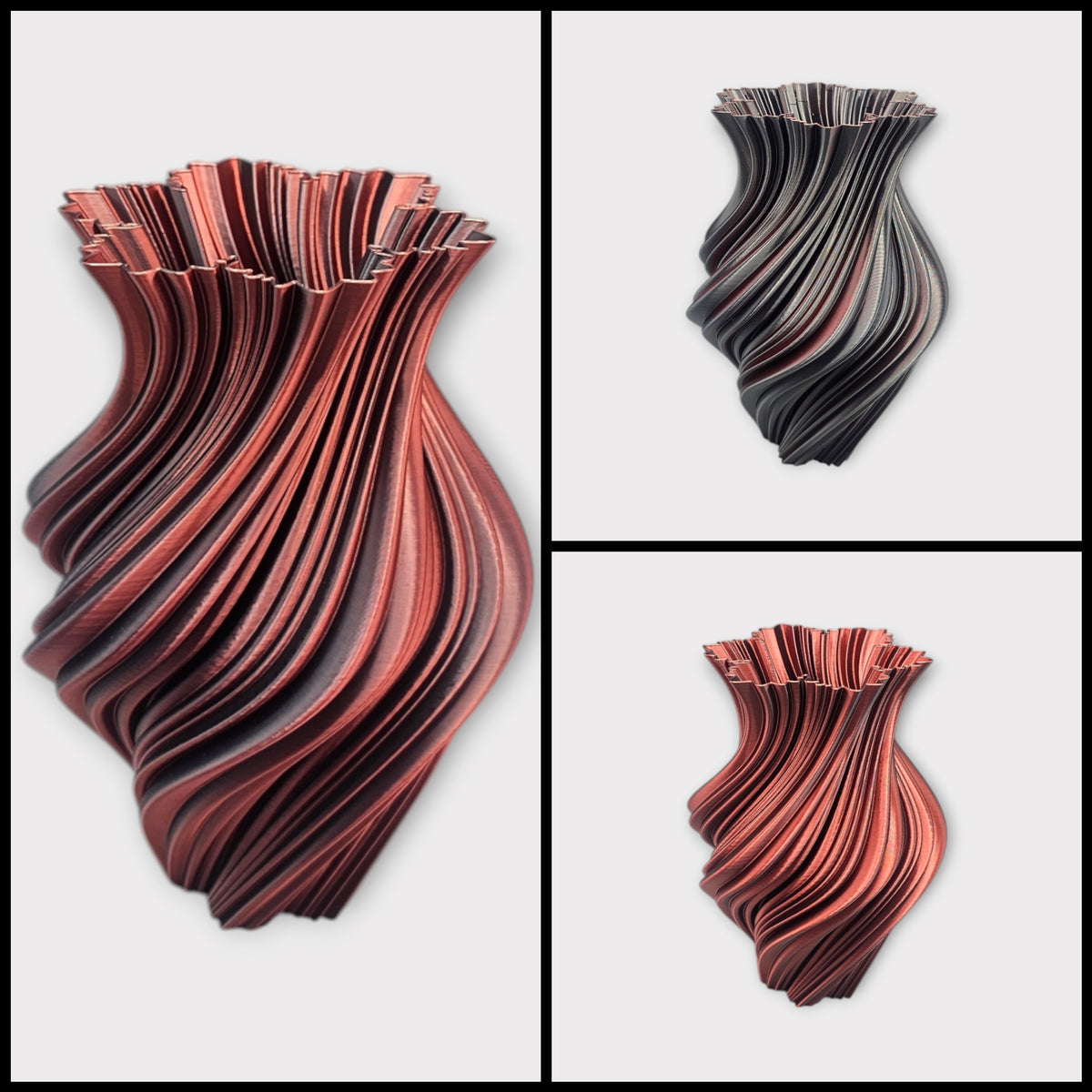Helixa - Unieke 3D geprinte vaas - 2 maten