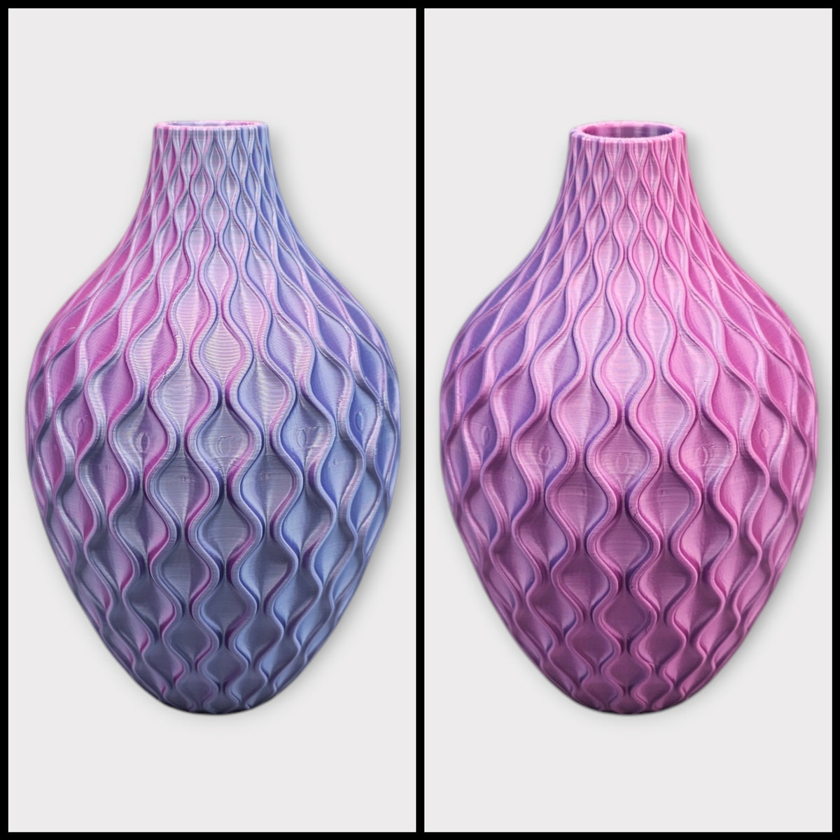Smaragd - 3D geprinte Design vaas voor droogbloemen