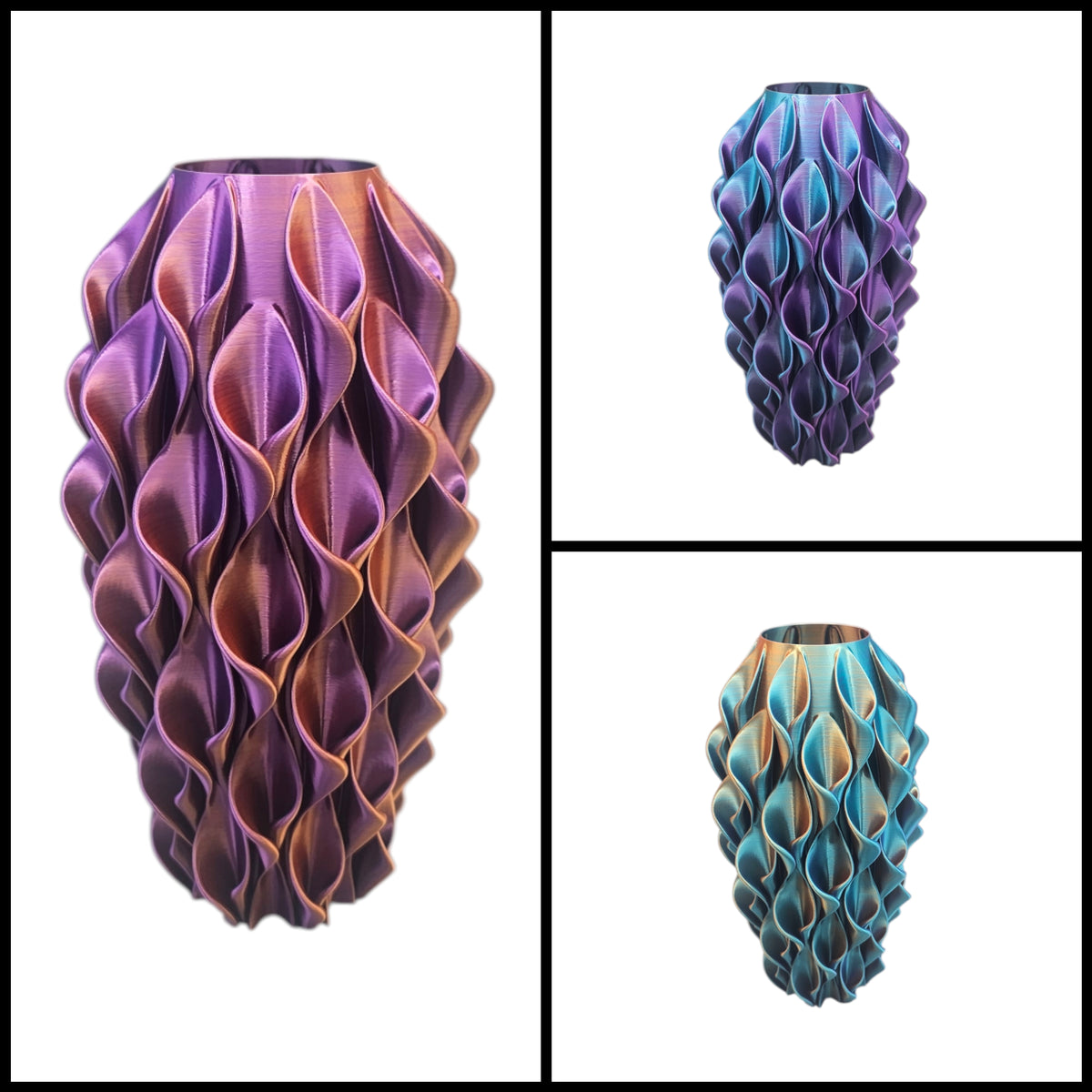 Flora - 3D geprinte Design vaas