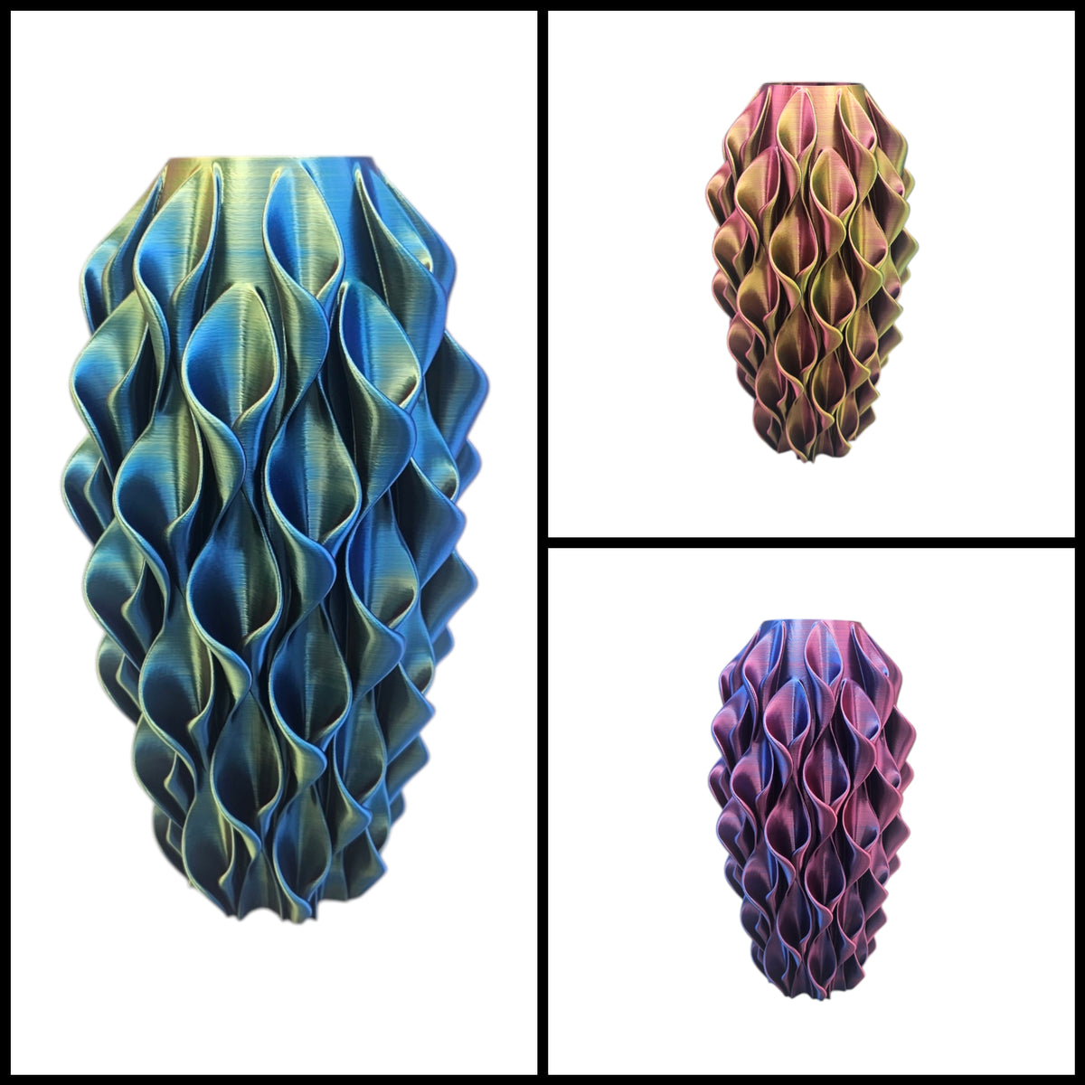 Flora - 3D geprinte Design vaas