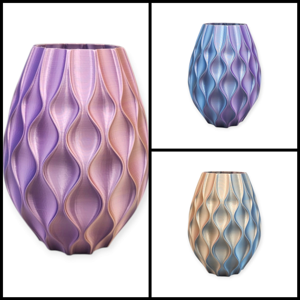 Granaat - Moderne 3D geprinte vaas