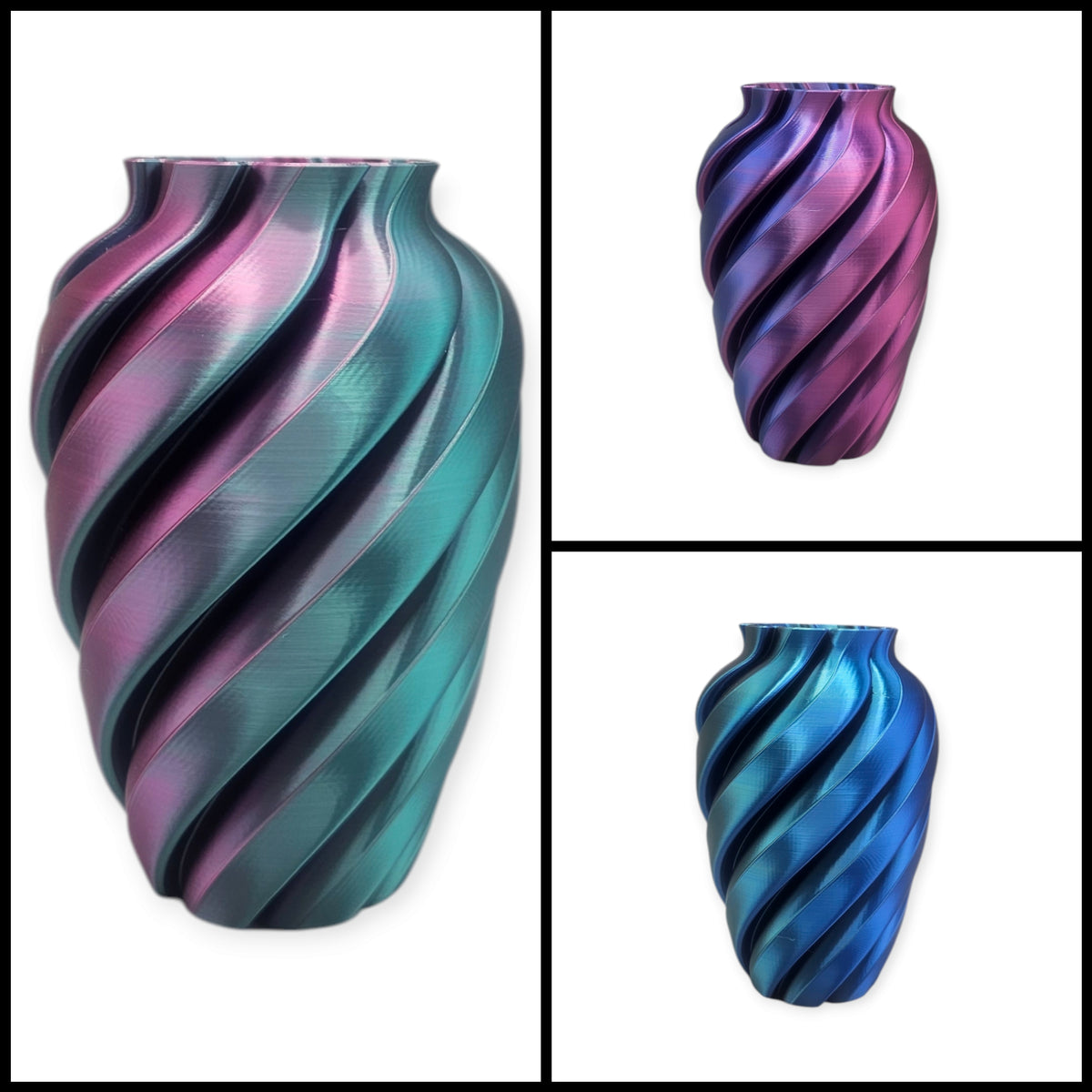 Zirkoon - 3D Geprinte Design Vaas Voor Droogbloemen