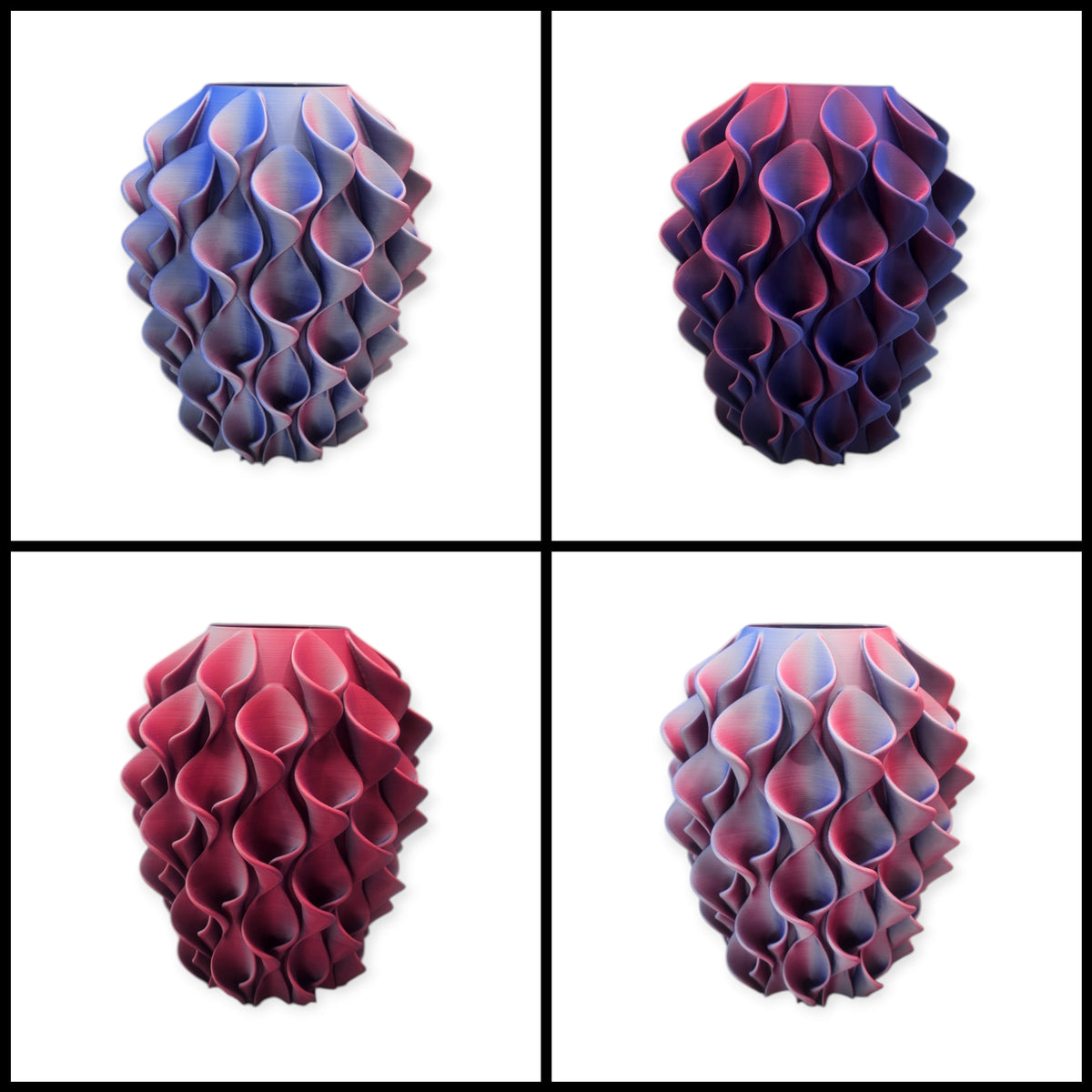Florea Unieke 3D geprinte Design vaas