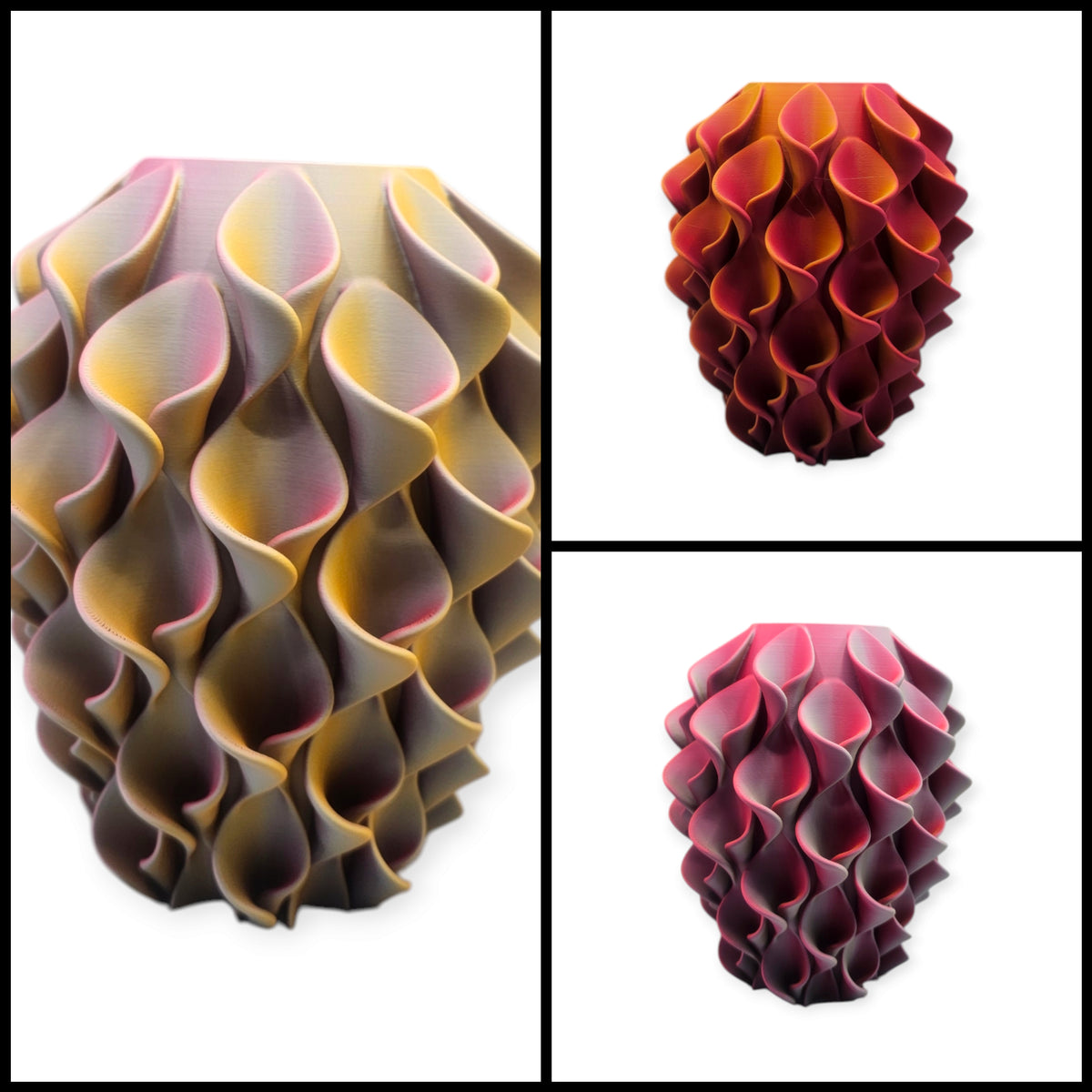 Florea Unieke 3D geprinte Design vaas
