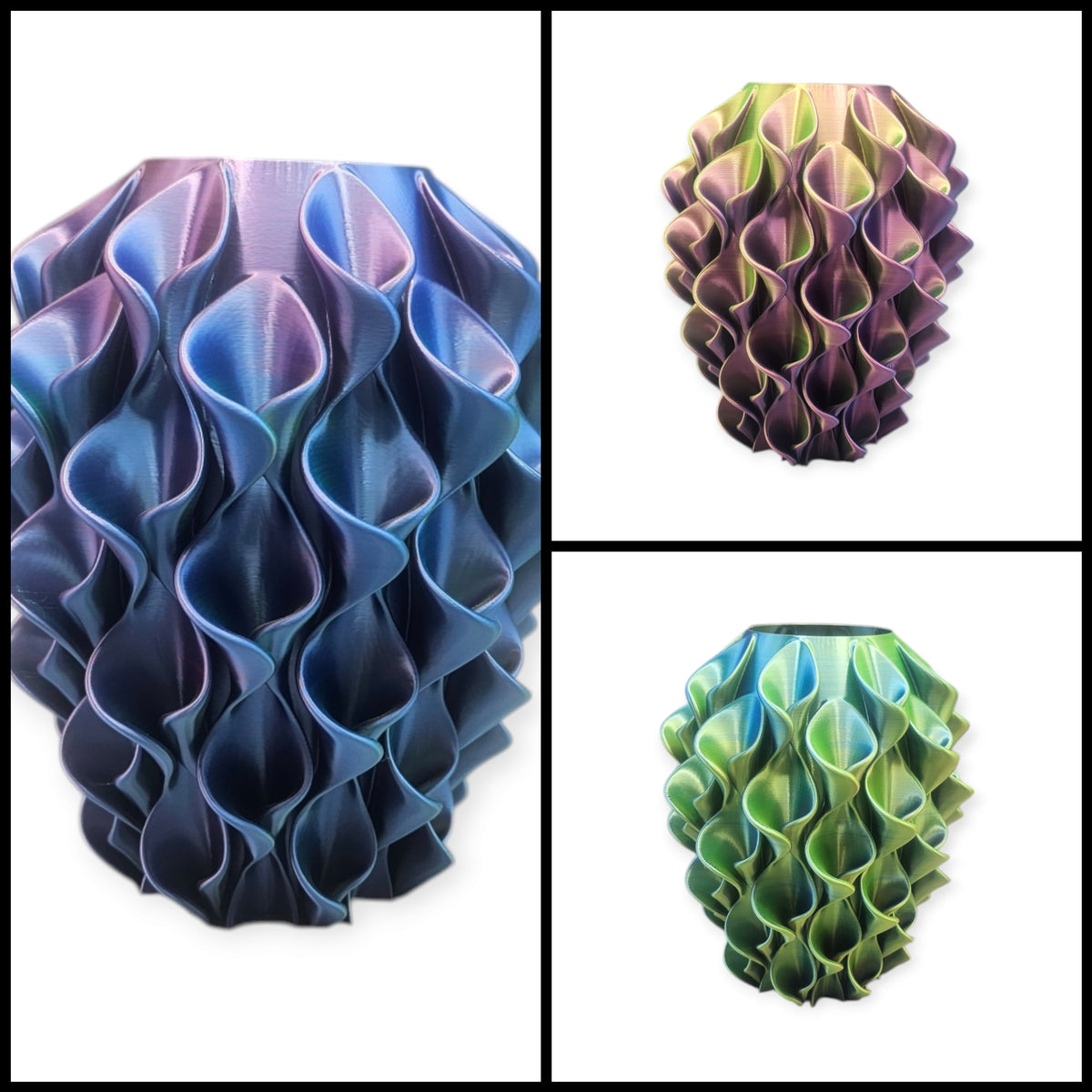 Florea Unieke 3D geprinte Design vaas
