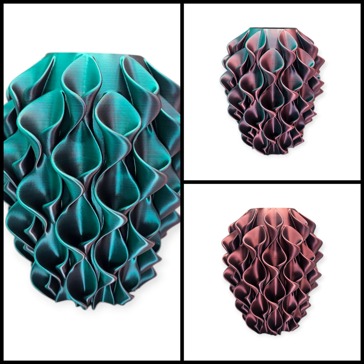 Florea Unieke 3D geprinte Design vaas