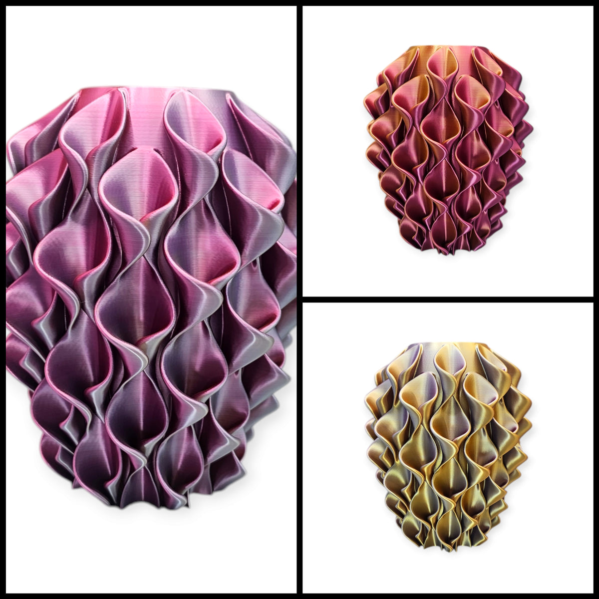 Florea Unieke 3D geprinte Design vaas