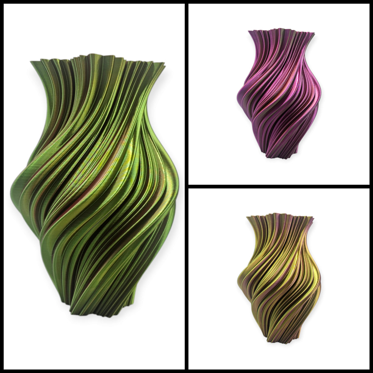Helixa - Unieke 3D geprinte vaas - 2 maten