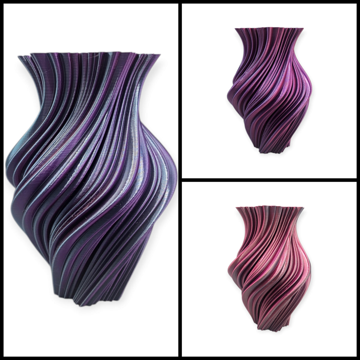 Helixa - Unieke 3D geprinte vaas - 2 maten