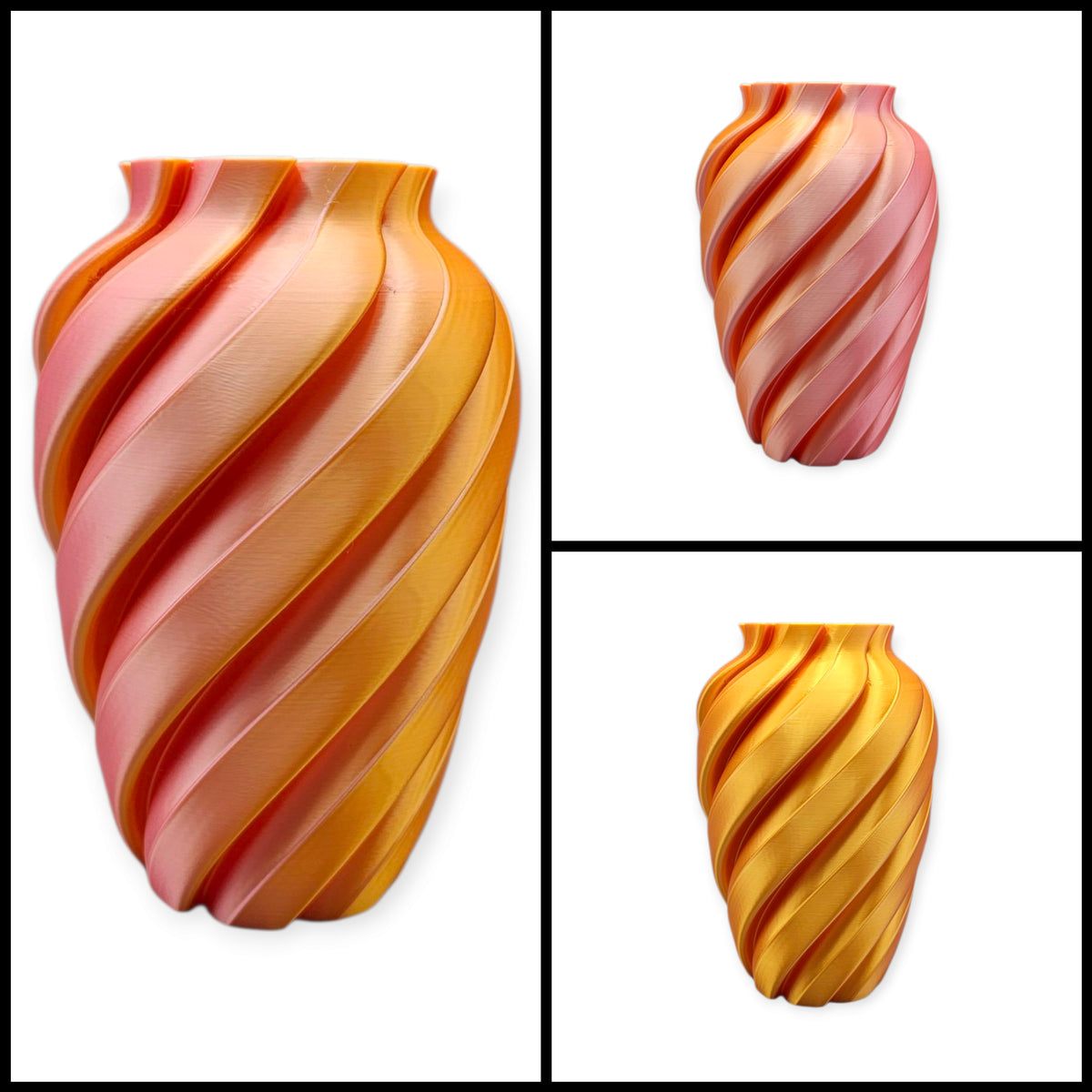 Zirkoon - 3D Geprinte Design Vaas Voor Droogbloemen