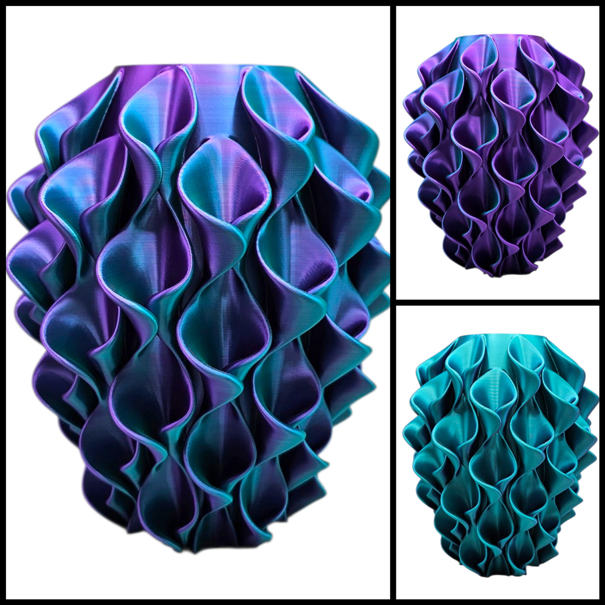 Florea Unieke 3D geprinte Design vaas