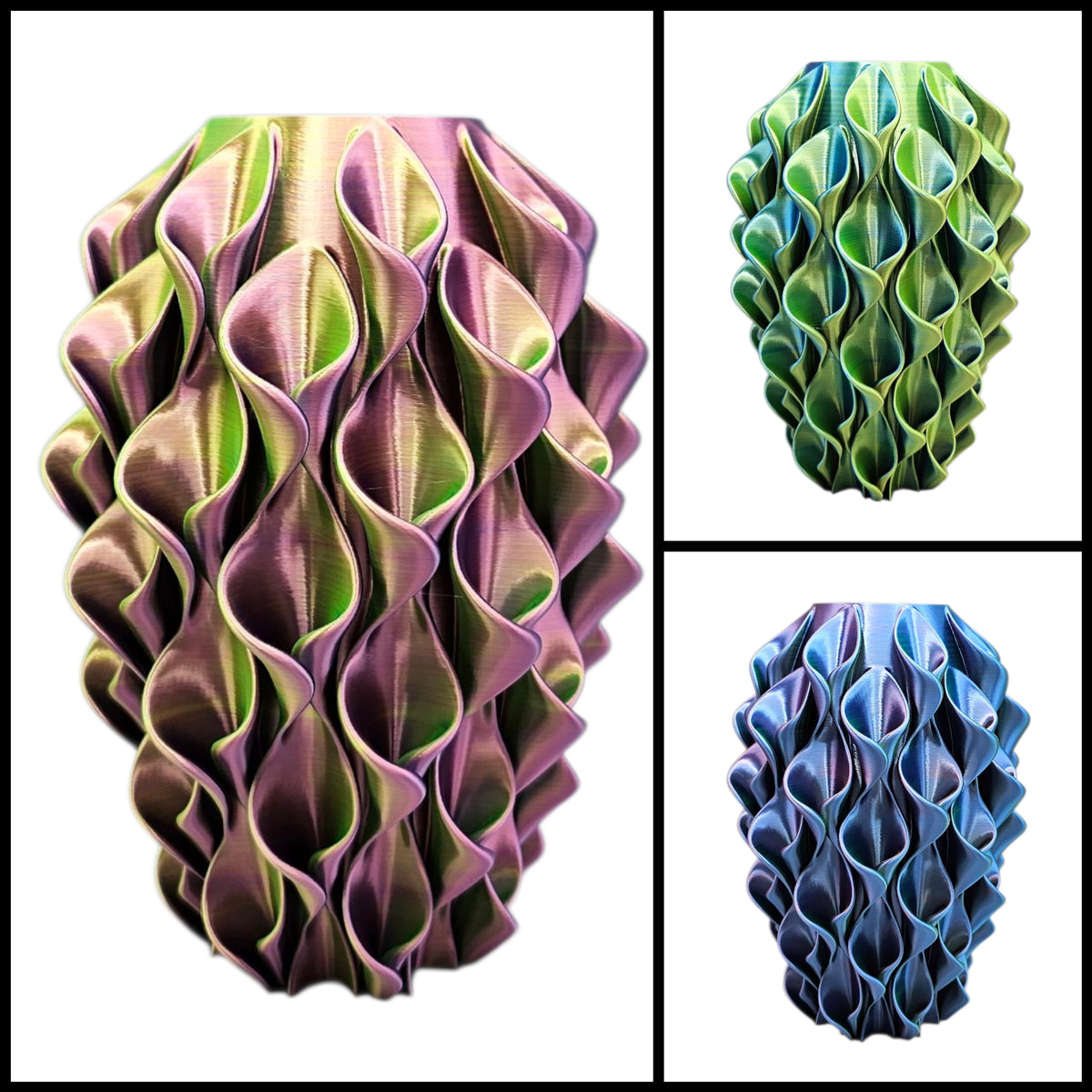 Flo - 3D geprinte design vaas