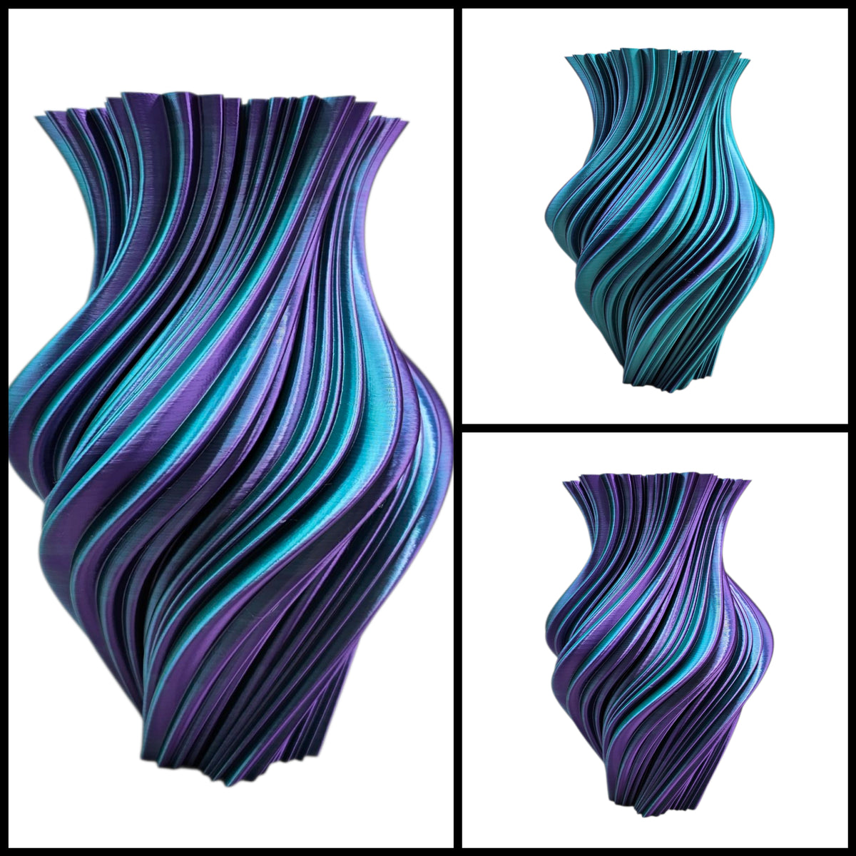 Helixa - Unieke 3D geprinte vaas - 2 maten