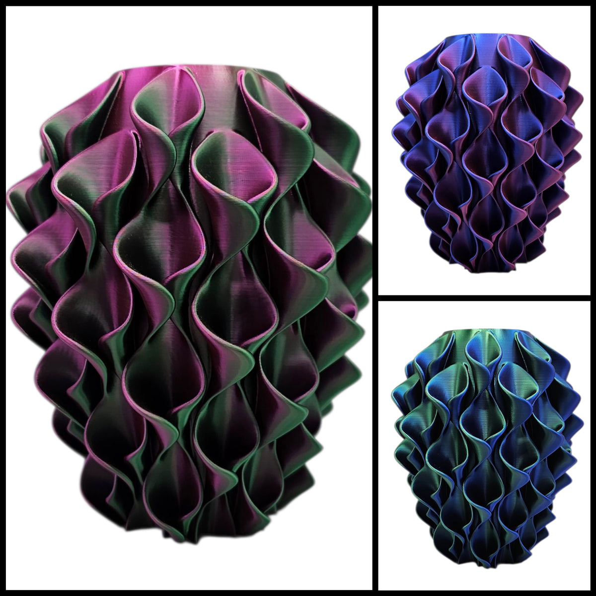 Florea Unieke 3D geprinte Design vaas