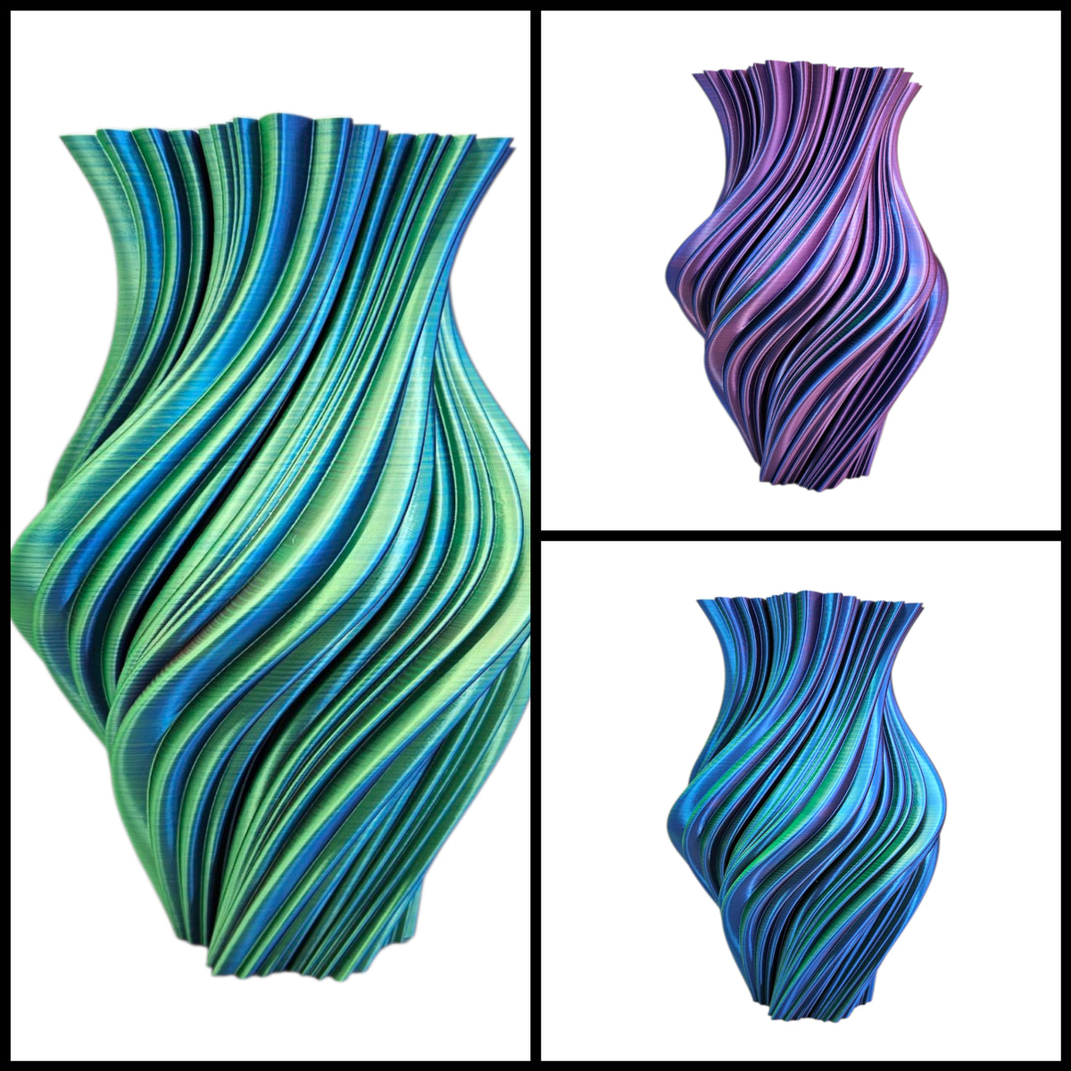 Helixa - Unieke 3D geprinte vaas - 2 maten