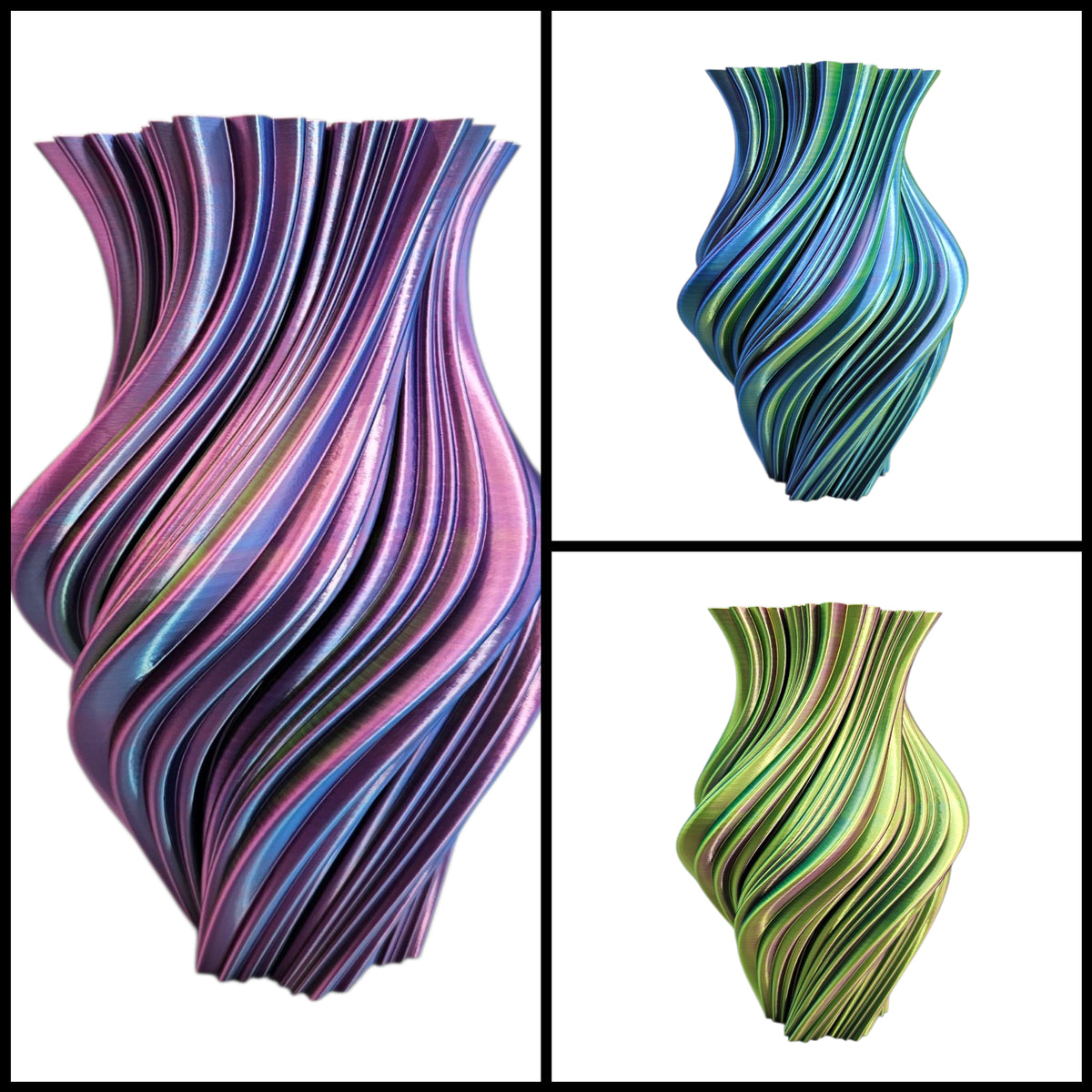 Helixa - Unieke 3D geprinte vaas - 2 maten