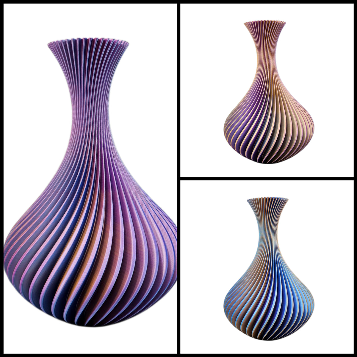 Flux - Moderne 3D Geprinte Vaas