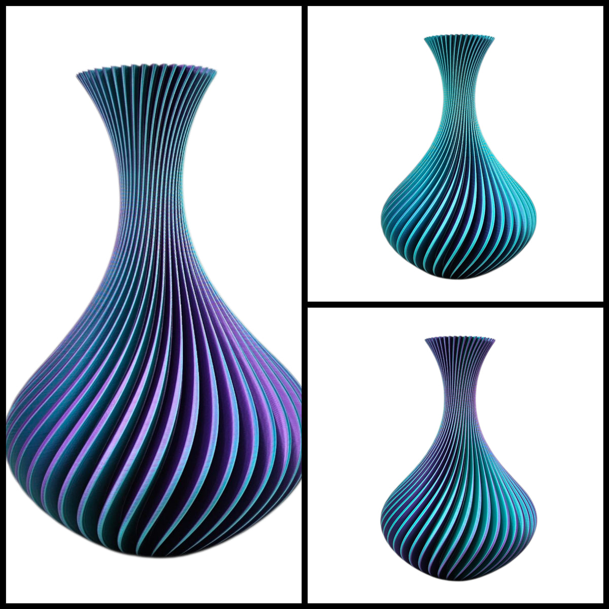 Flux - Moderne 3D Geprinte Vaas