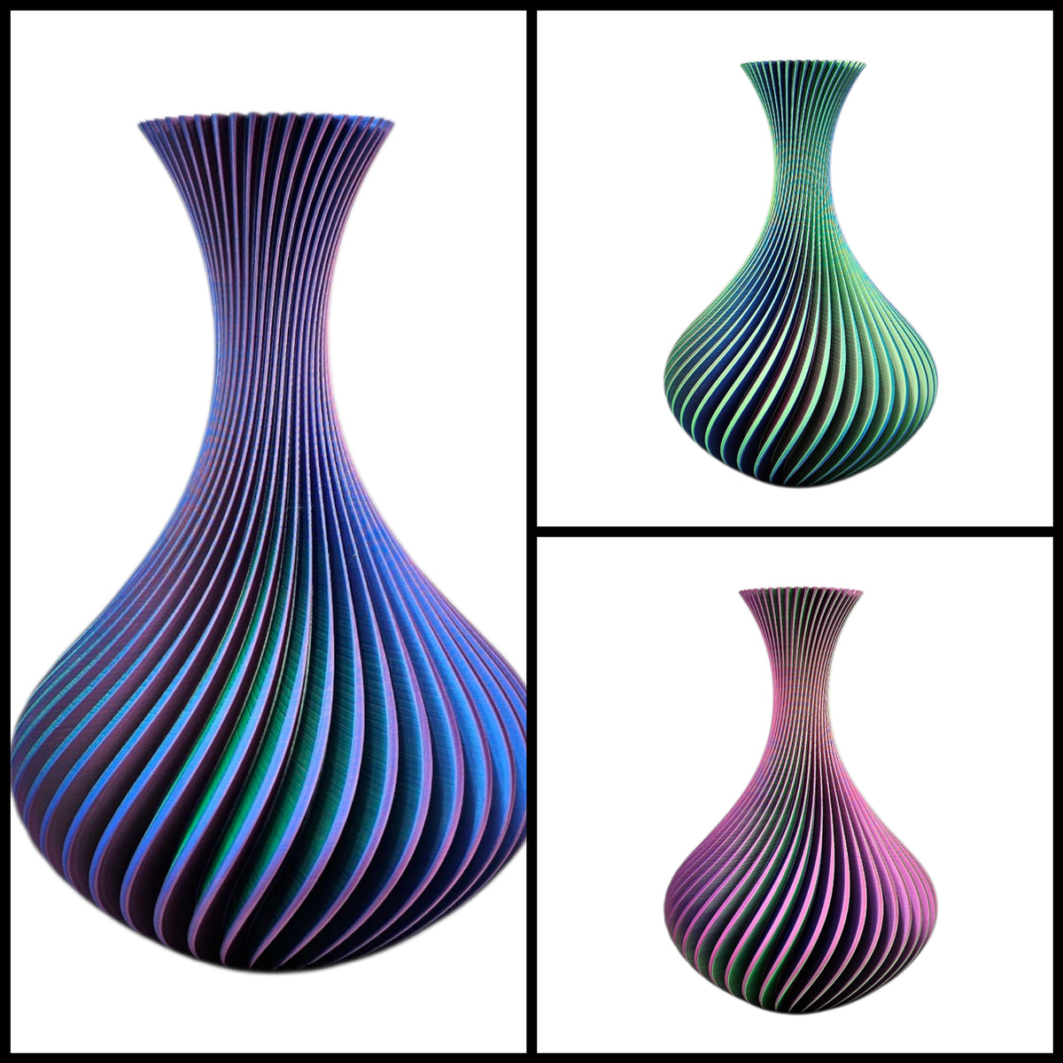 Flux - Moderne 3D Geprinte Vaas