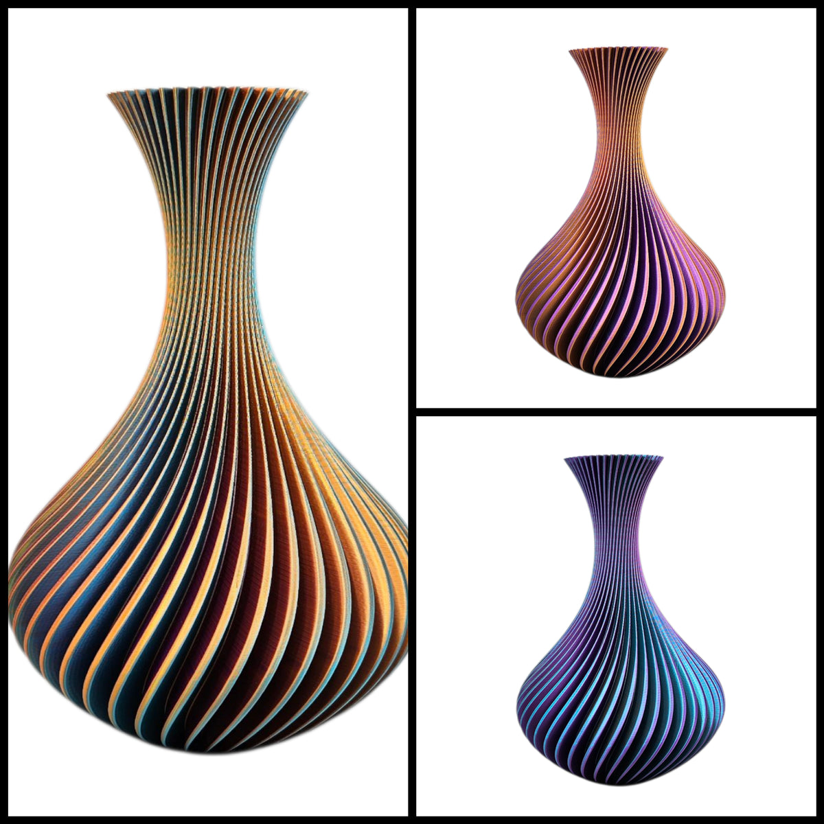 Flux - Moderne 3D Geprinte Vaas