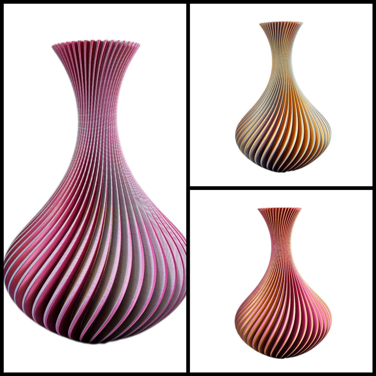 Flux - Moderne 3D Geprinte Vaas