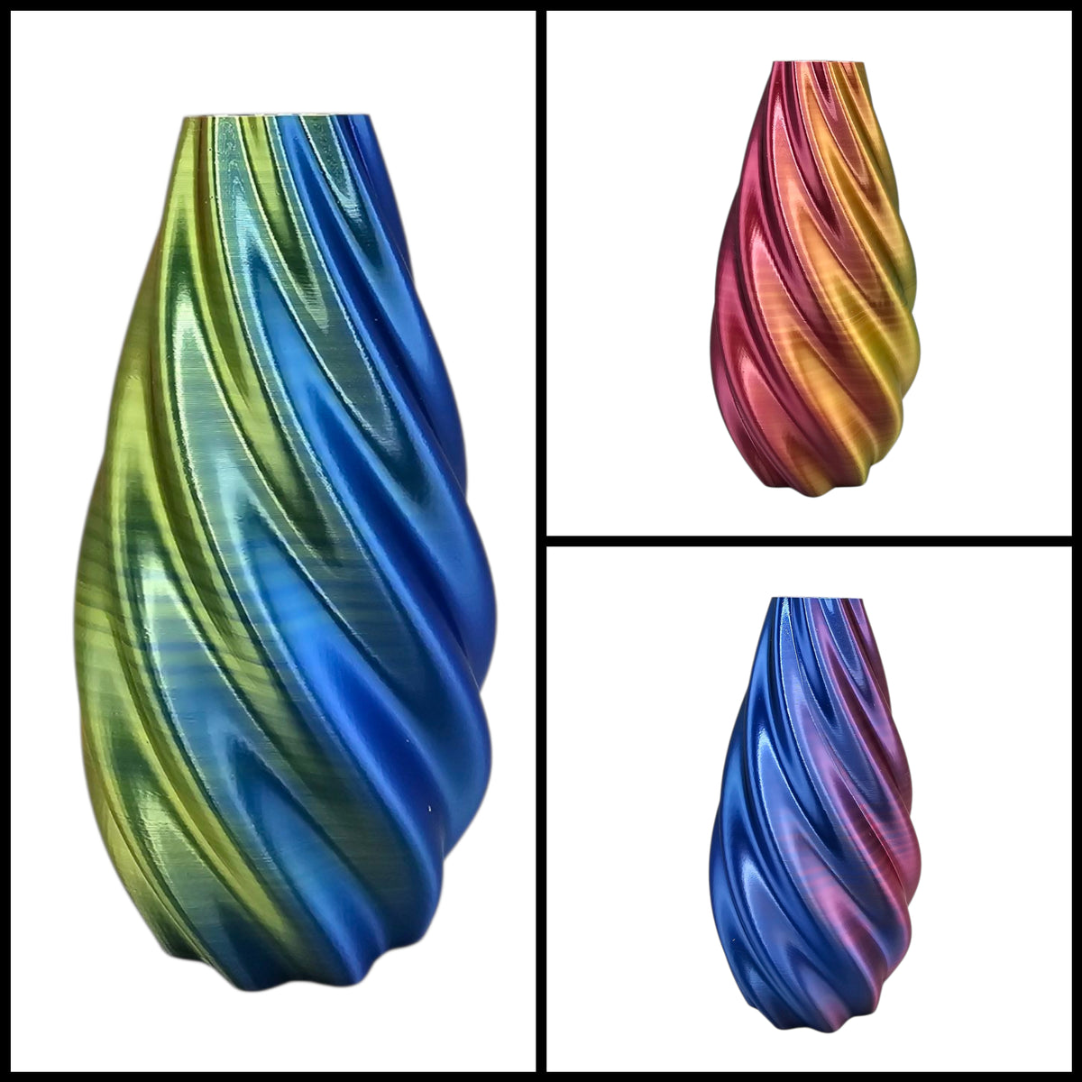 Kwartz 3D geprinte minimalistisch vaasje