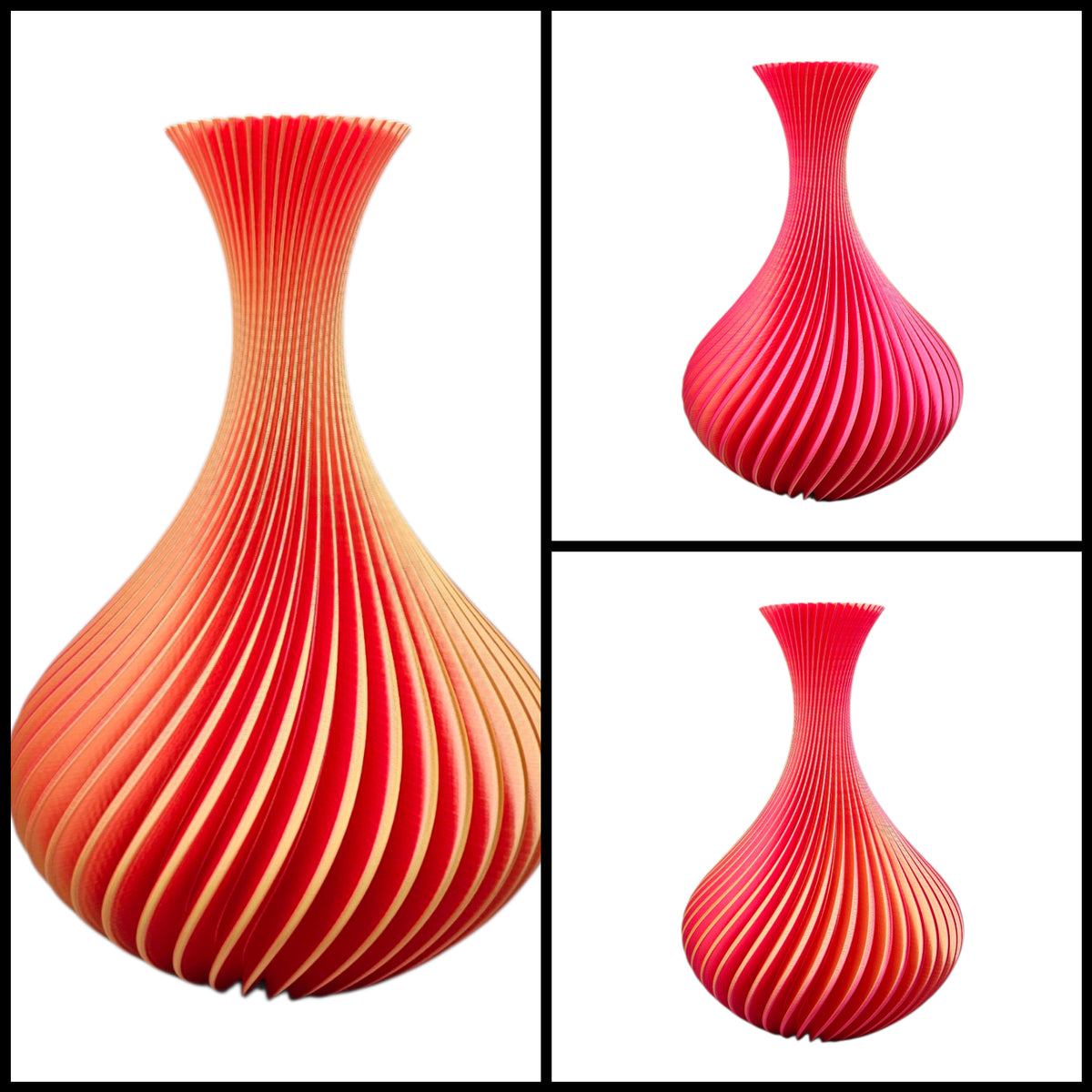 Flux - Moderne 3D Geprinte Vaas