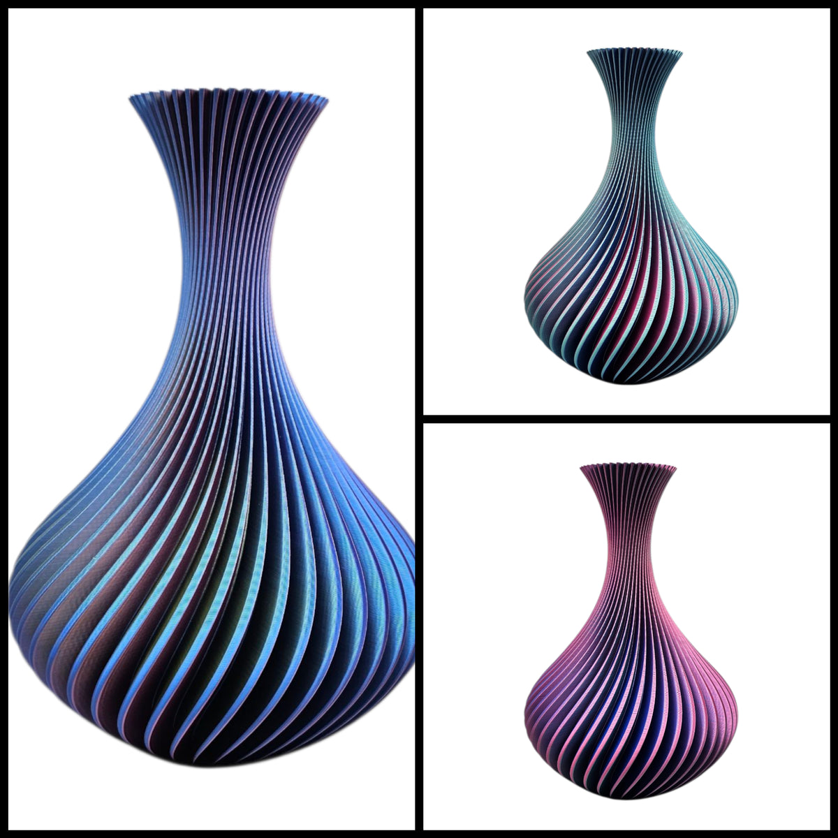 Flux - Moderne 3D Geprinte Vaas