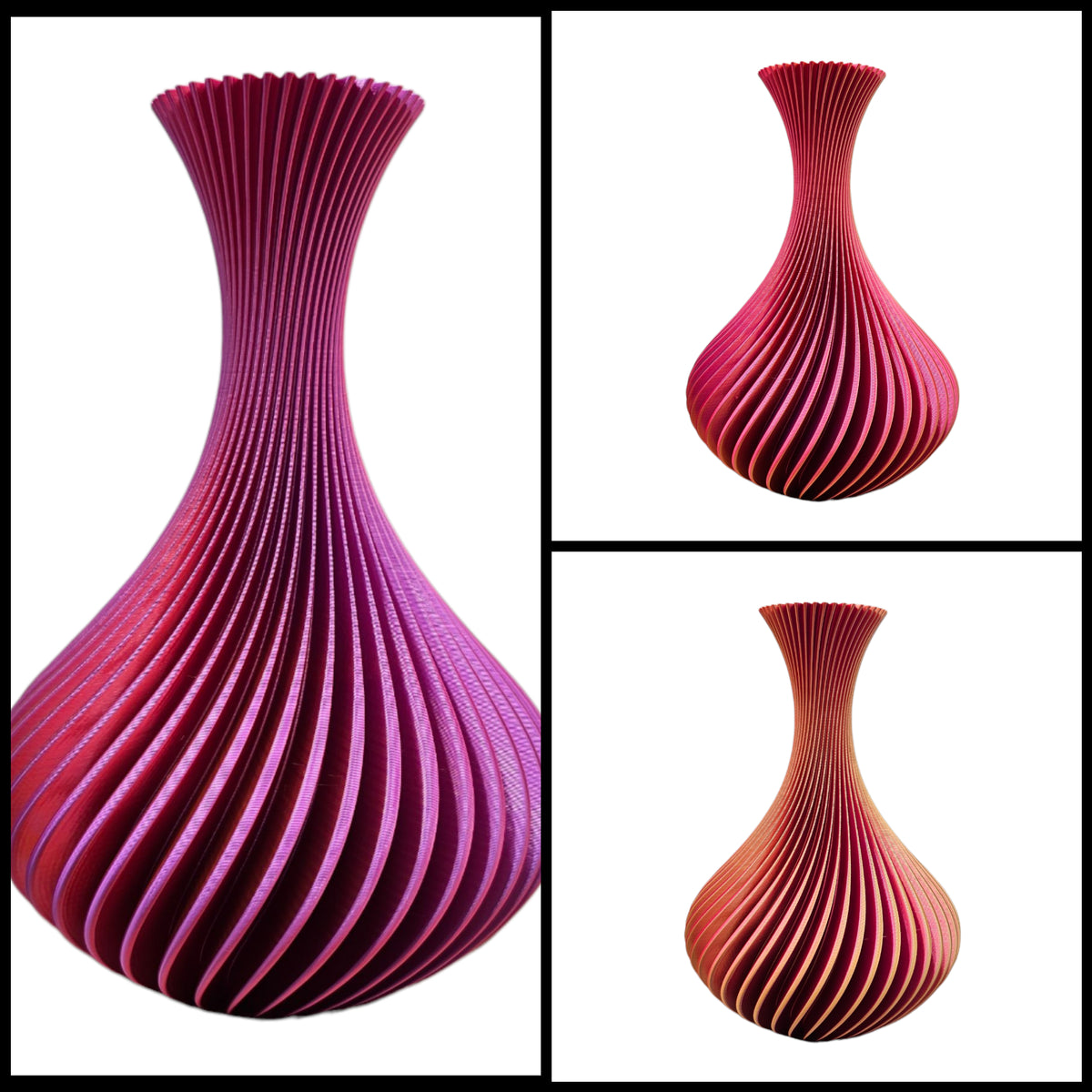 Flux - Moderne 3D Geprinte Vaas